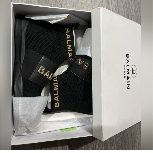 BALMAIN
Black Cameron sock sneakers - Picture 8 of 10